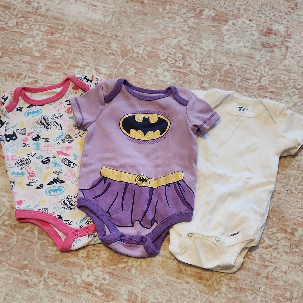 Baby Superhero Baby Onesie Bundle With Bonus